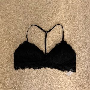 NWT- Aerie brami, black lace, size XL